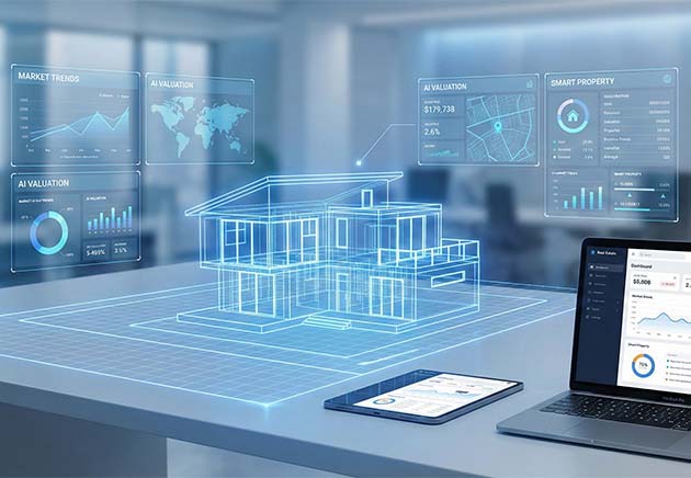 Property technology on a screen